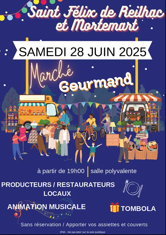 Marché gourmand Saint Félix de Reilhac