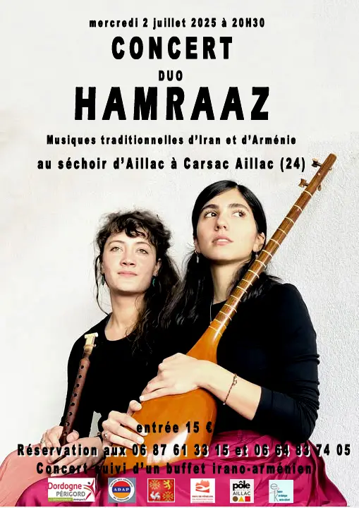 AFFICHE concert CARSAC