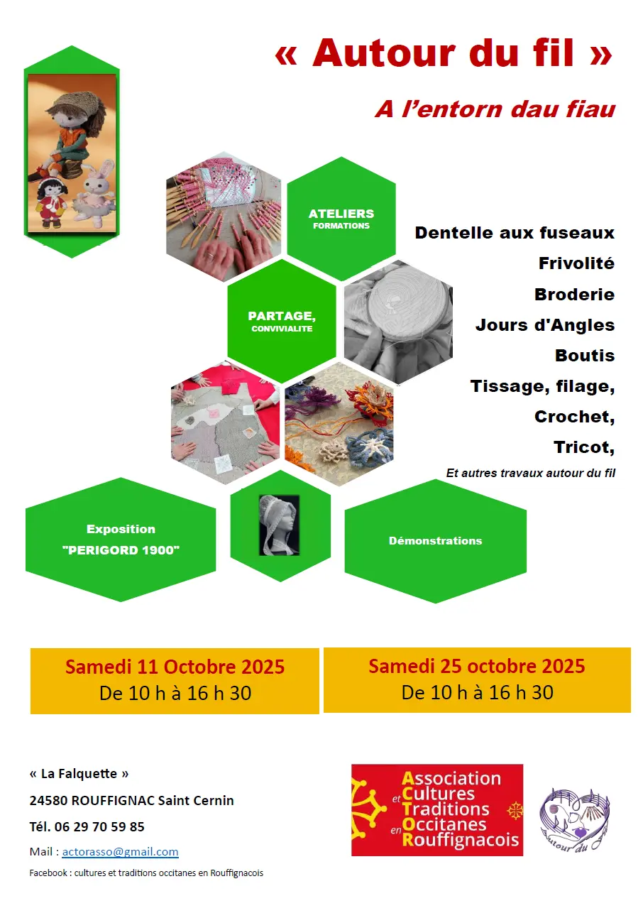 Affiche autour du fil
