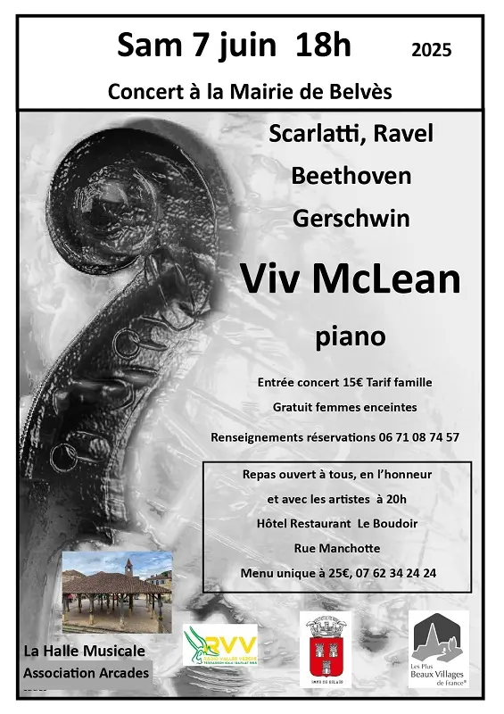 Affiche de concert Viv McLean Belvès juin 2025 gris _page-0001