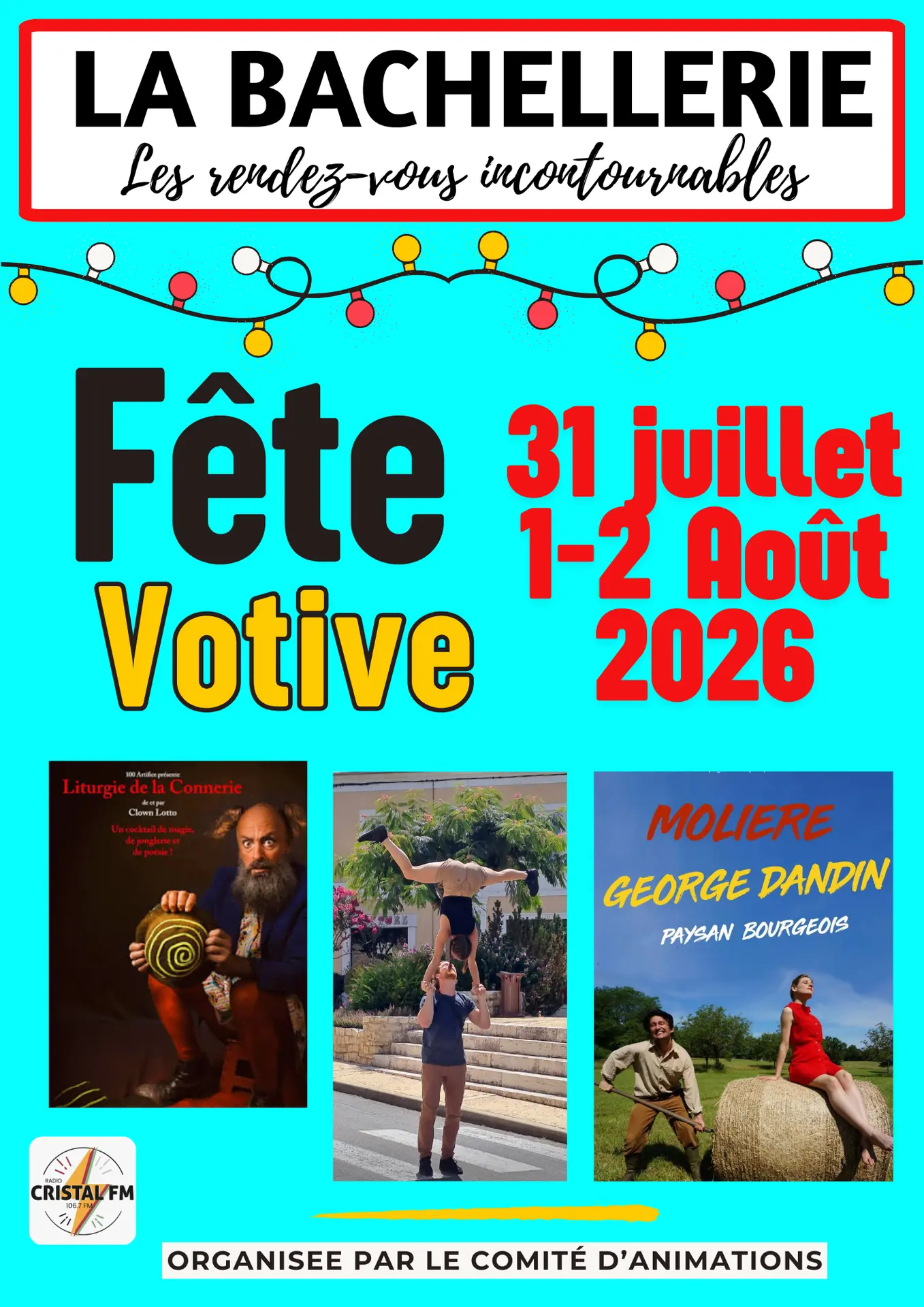 Copie de Flyer Fete du village 2025 - 1