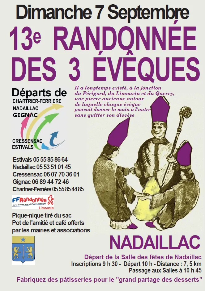 13ᵉ Randonnée des 3 Évêques