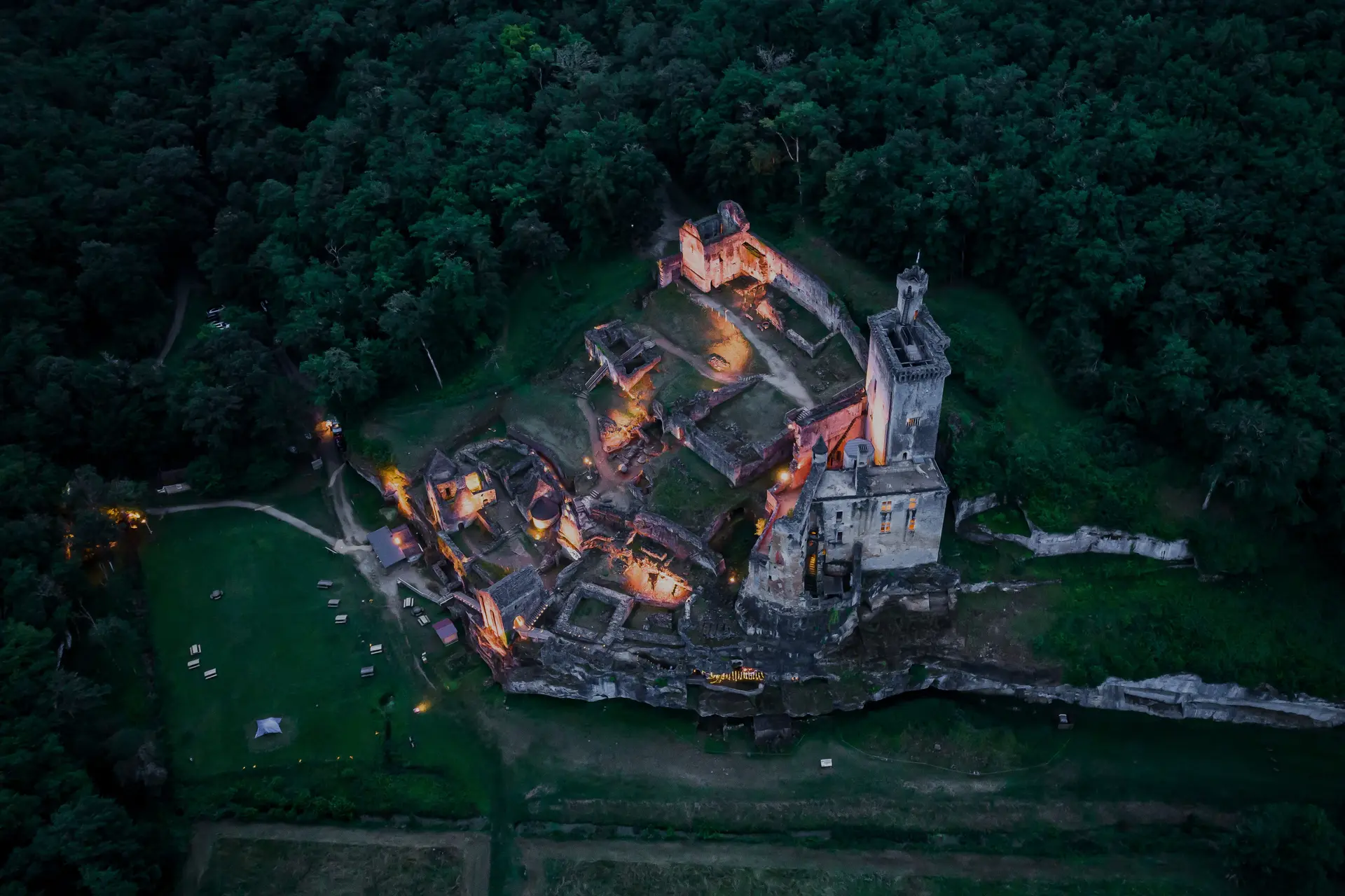 Dîner solstice d'été Château de Commarque