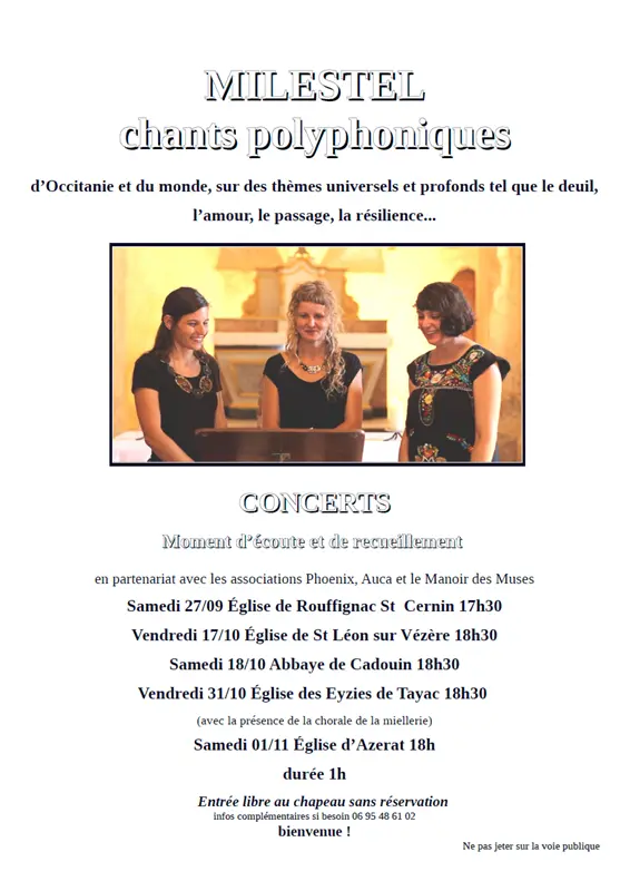Concert Milestel