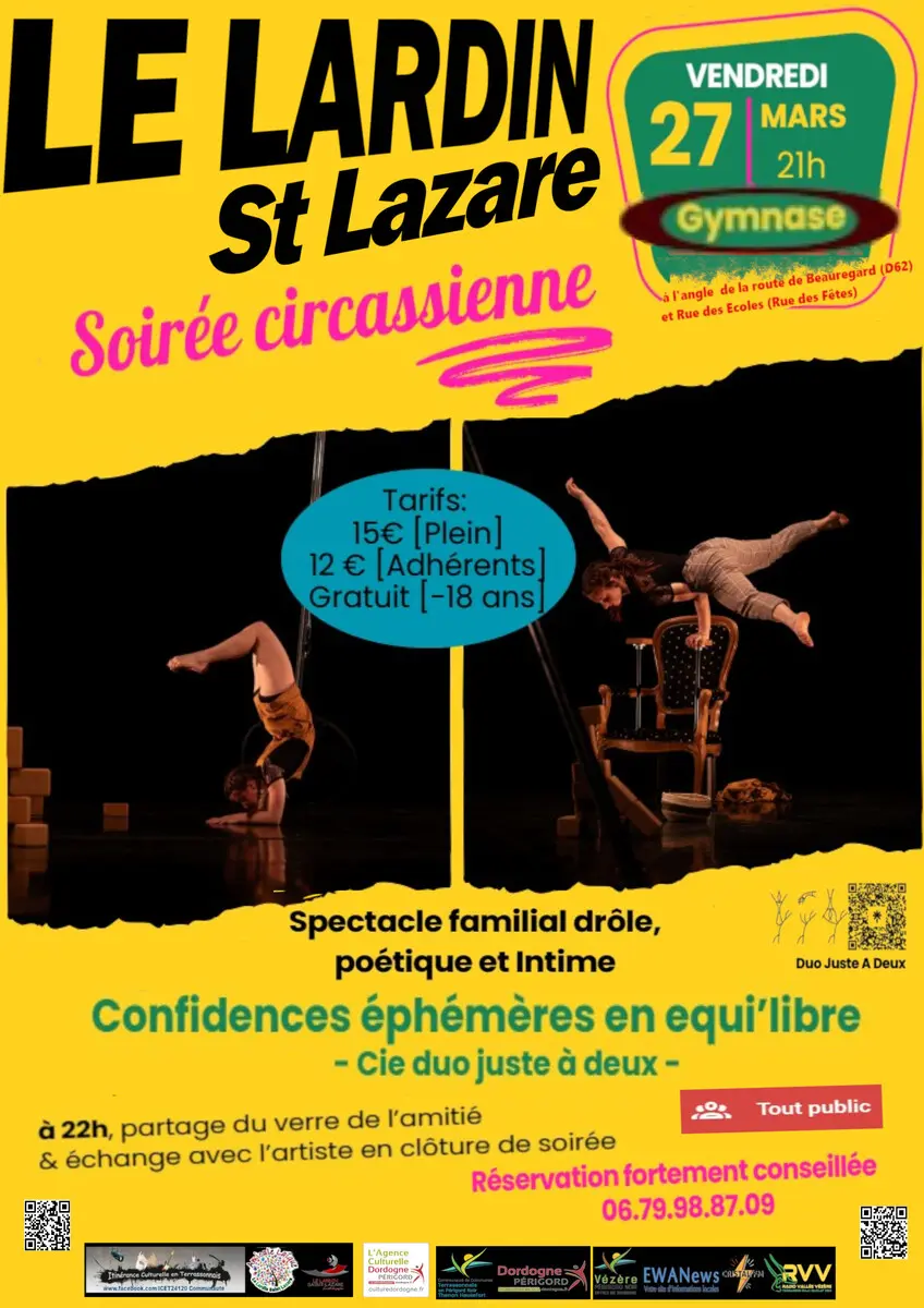 DuoJusteàDeuxAfficheLeLardin 2