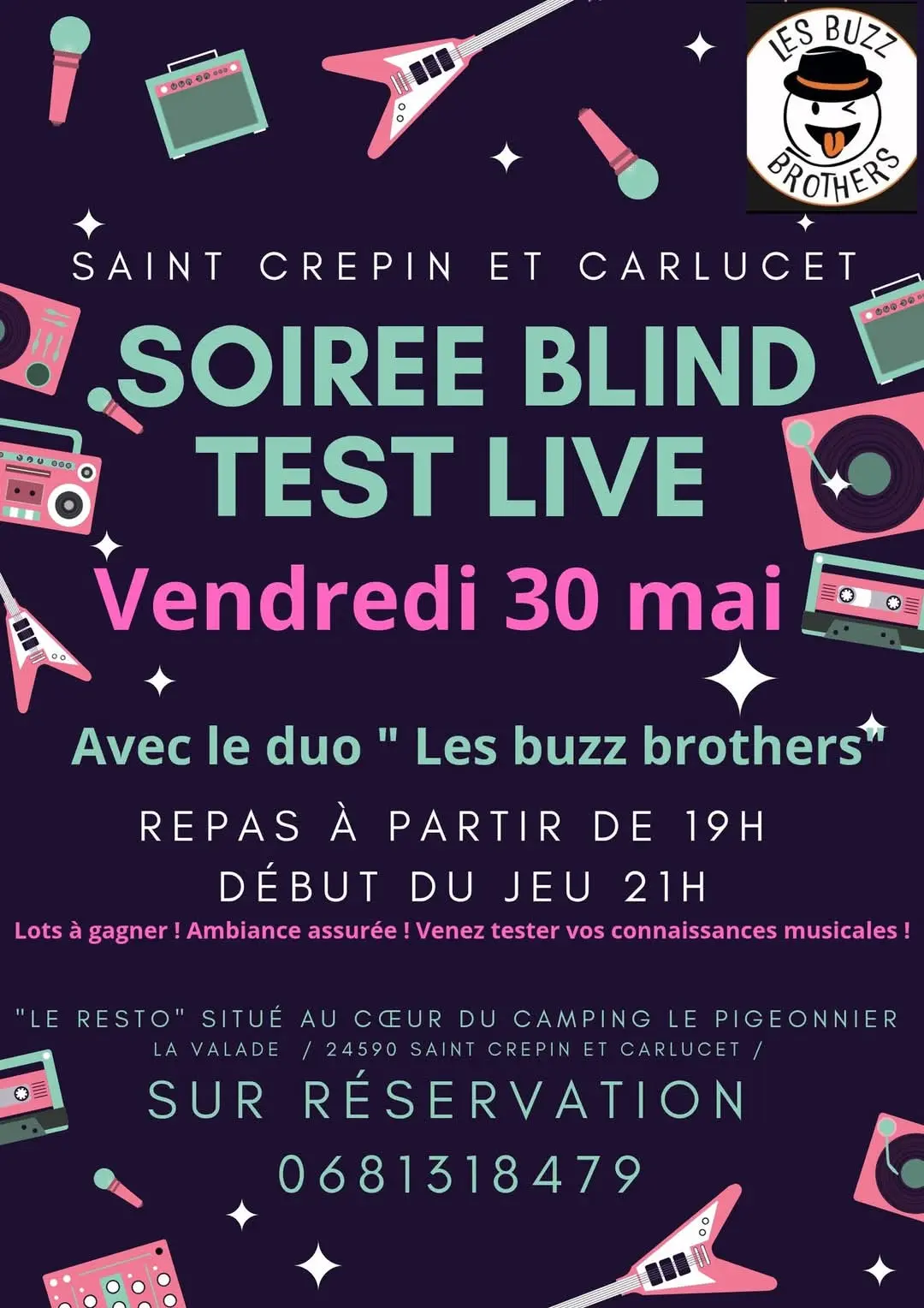 Soirée Blind test