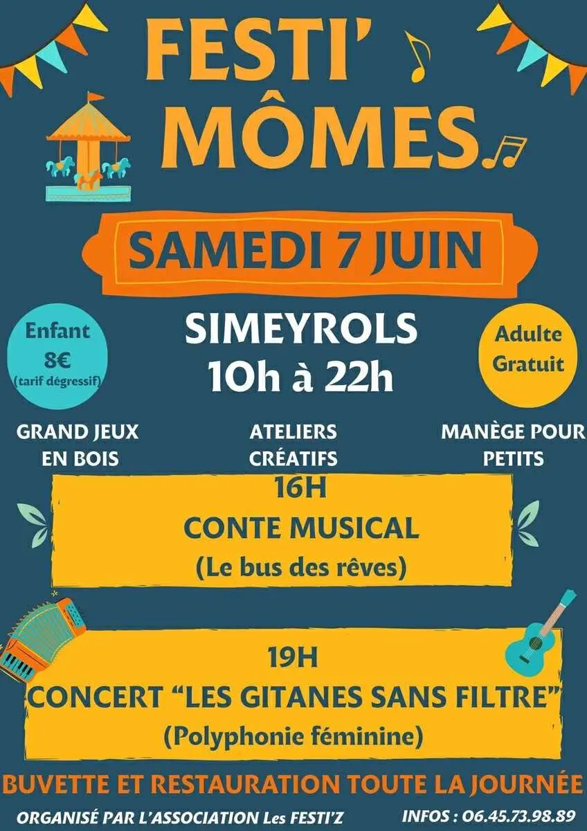 Festi mômes Simeyrols 7 Juin