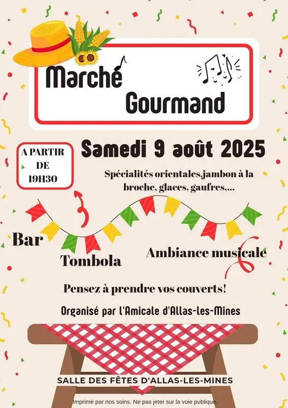 flyer-marché-gourmand-allas-les-mines