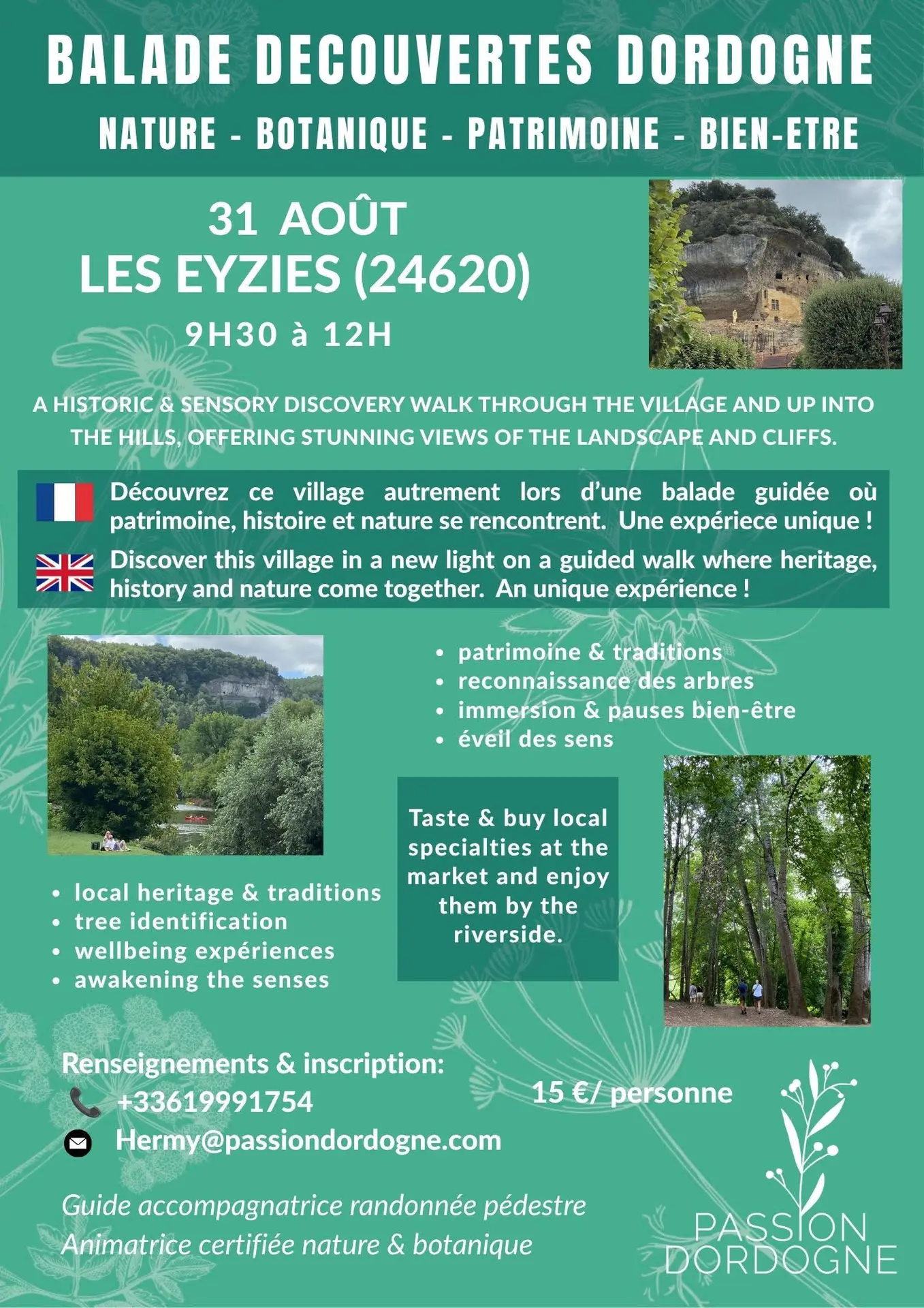 Balade découvertes Dordogne