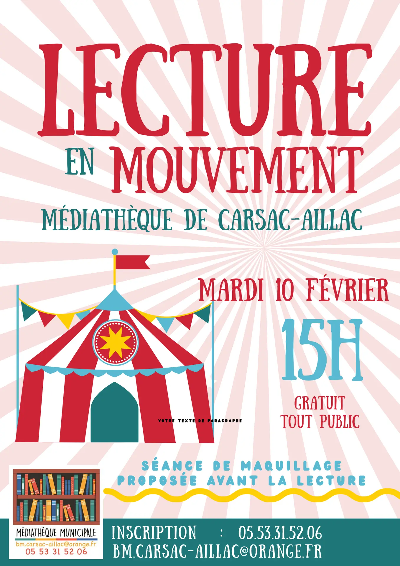 LECTURE EN MOUVEMENT - LECTURE CIRQUE