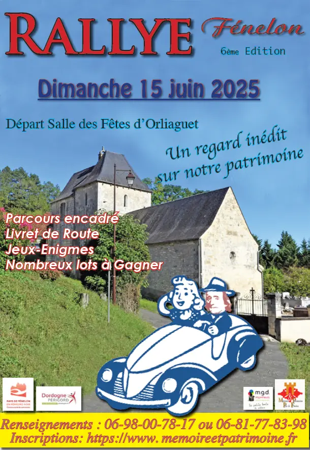 Rallye Fenelon 15 Juin 2025