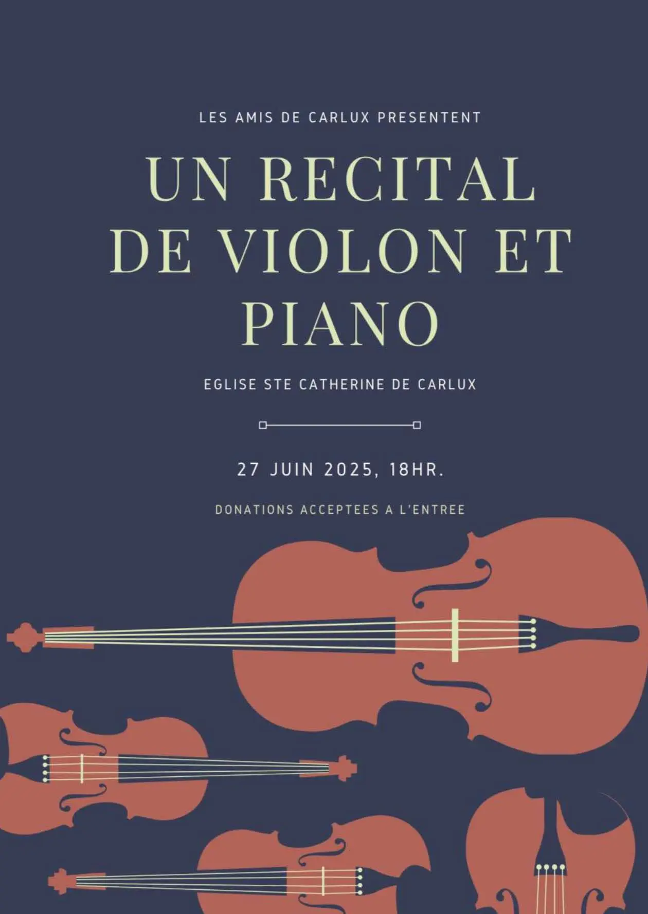 Récital église de Carlux