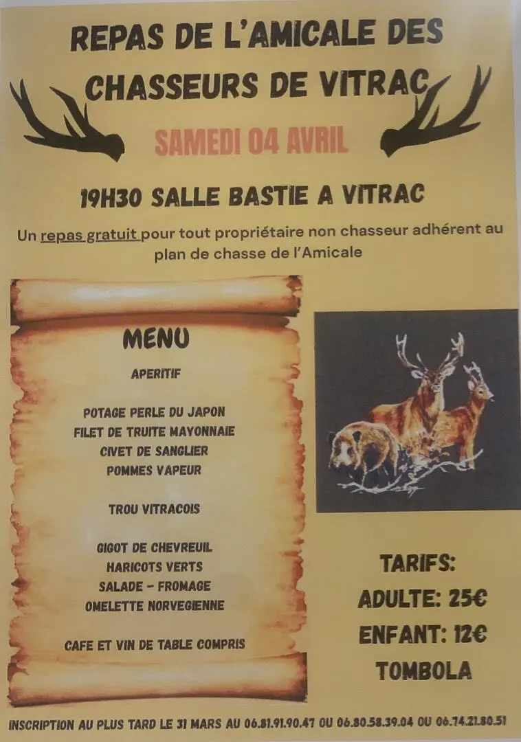Repas de Chasse