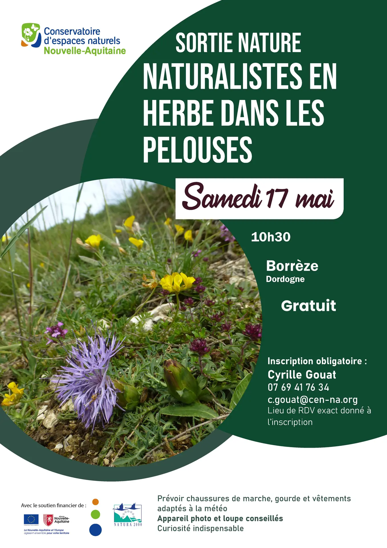 Sortie naturaliste Borrèze 17 Mai 2025