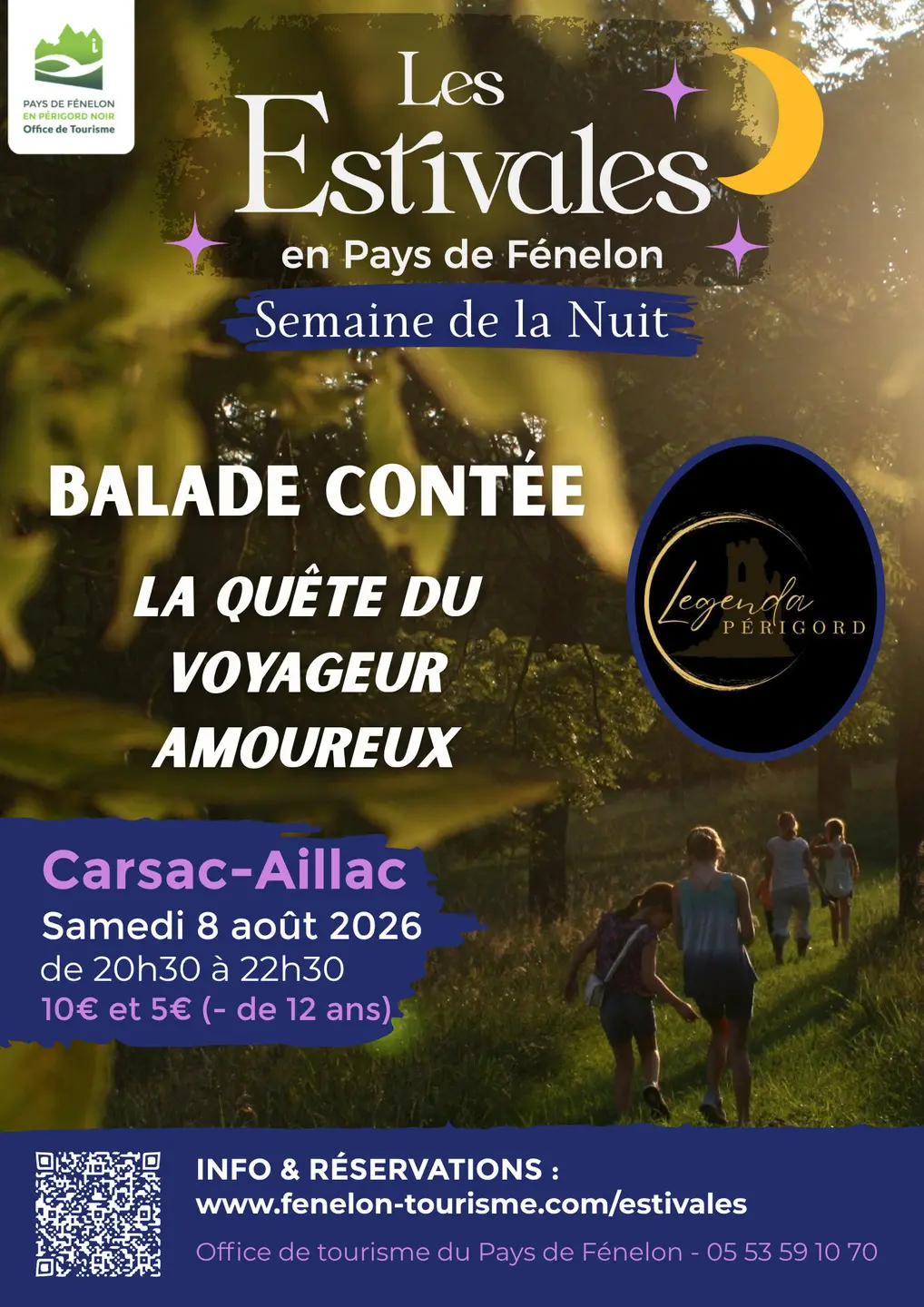 Visuels Estivales 2026 Balade contée Carsac aillac