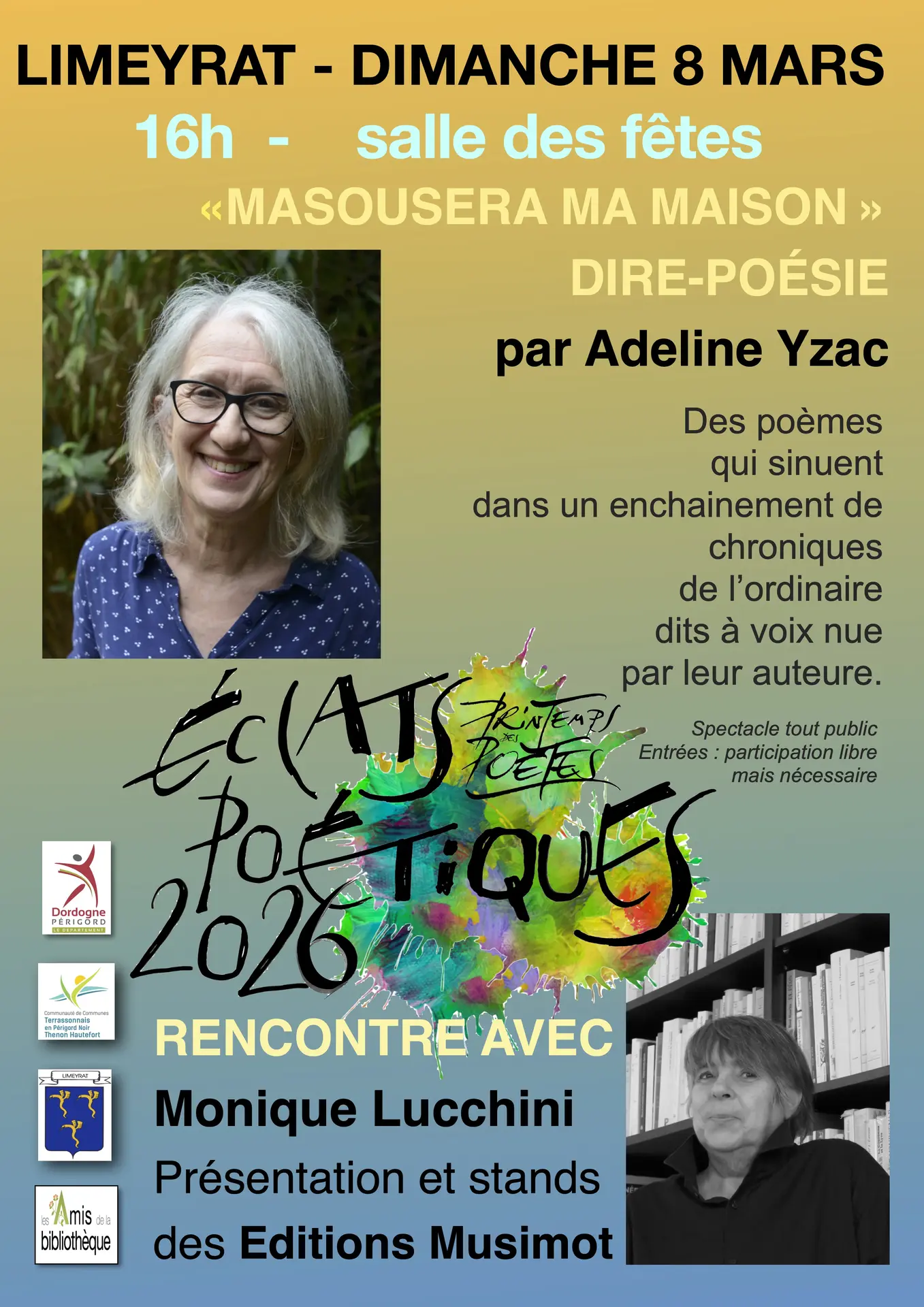 affiche 8 mars éclats po 2026