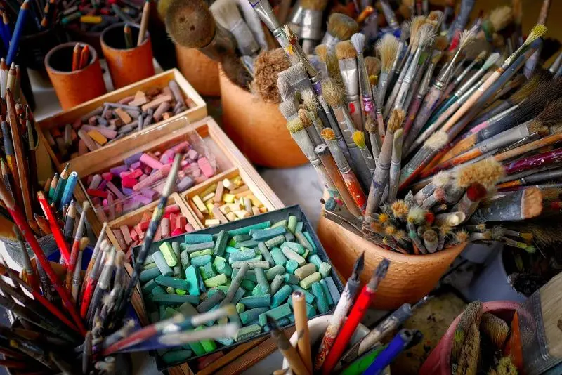 brushes©Albrecht Fietz de Pixabay