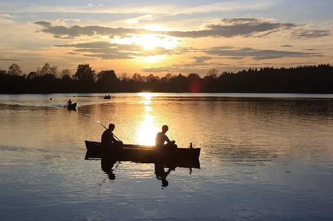 canoe nuit