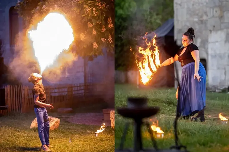 cracheurs feu