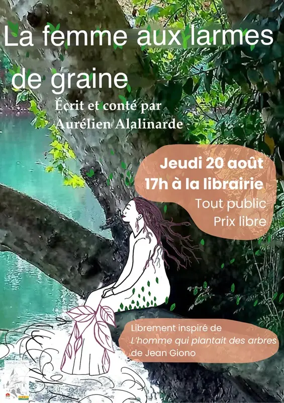la femme aux larmes de graine
