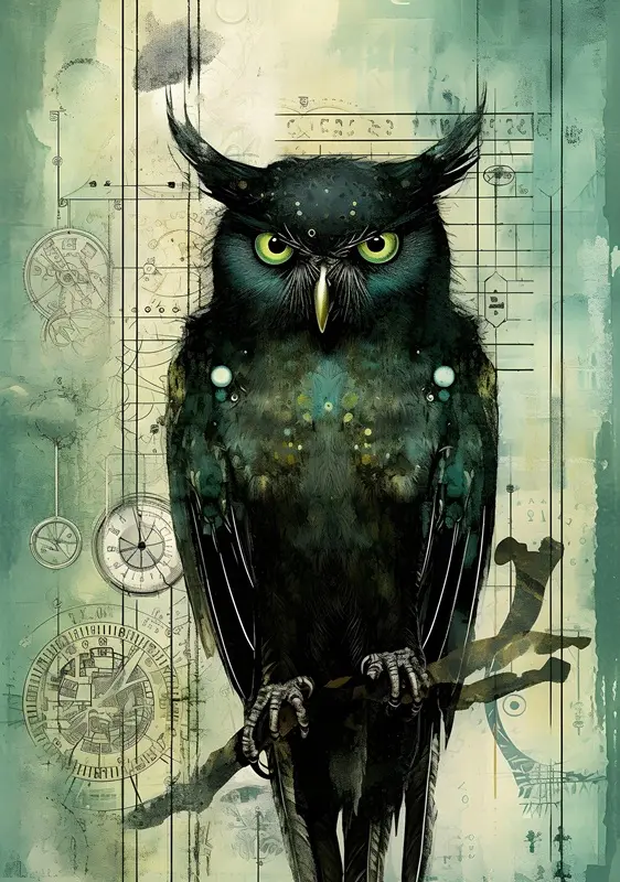 quirkjunkjournals-owl