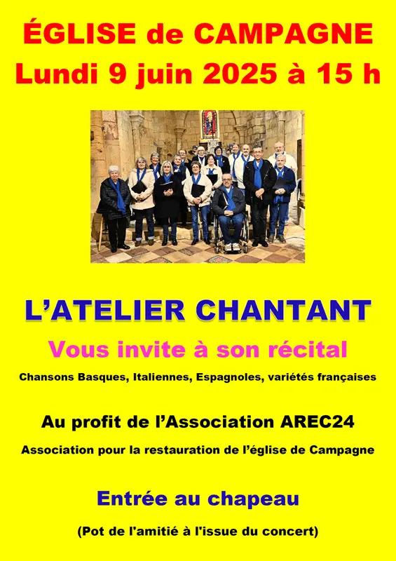 récital atelier chantant
