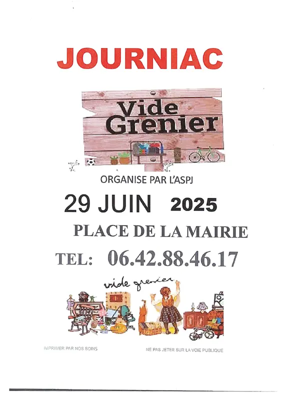 vide grenier journiac