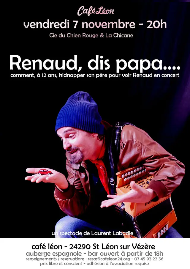 07112025_Spectacle_Café Léon_Saint Léon sur Vézère