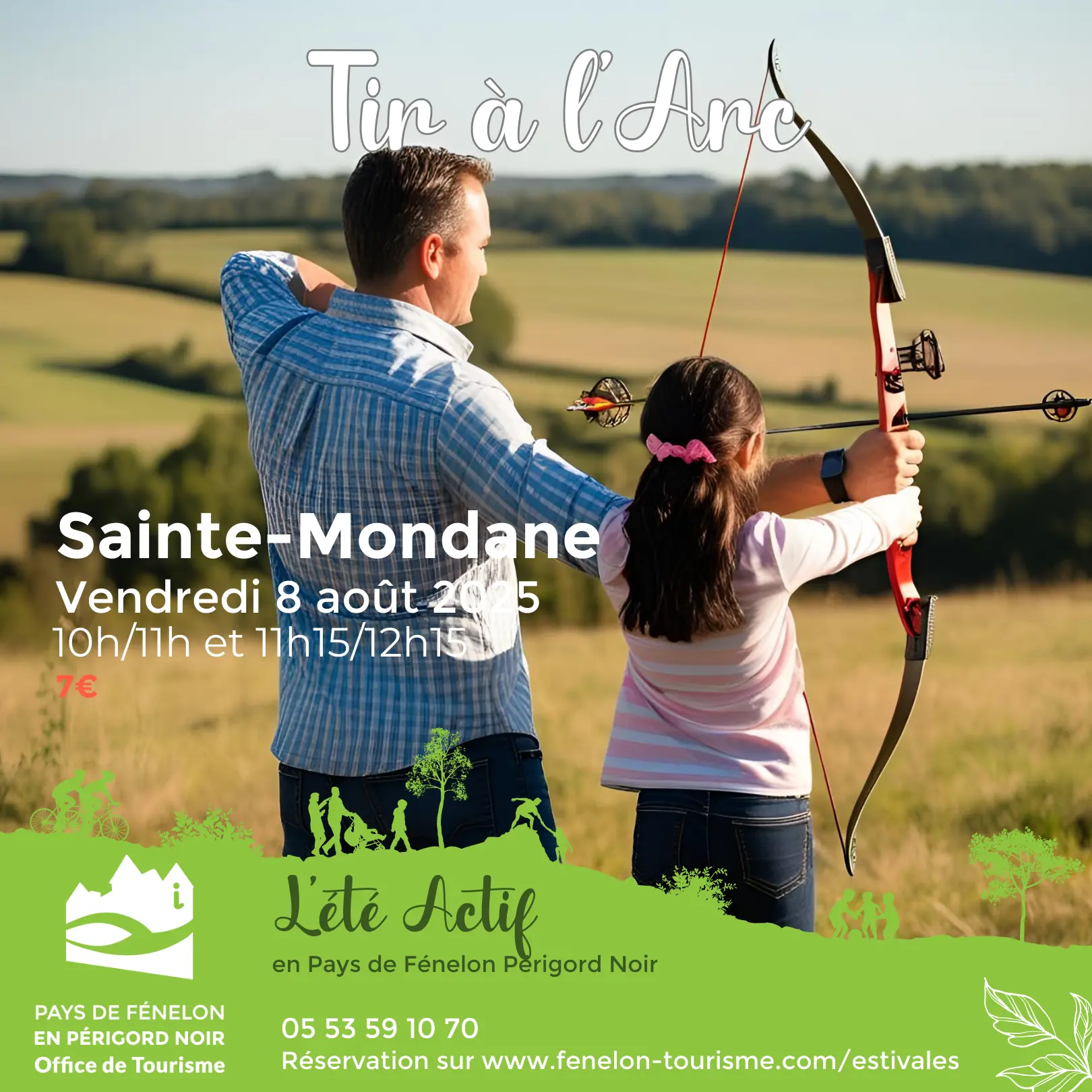 Visuels Estivales 2025 - 08/08 TIR A L'ARC