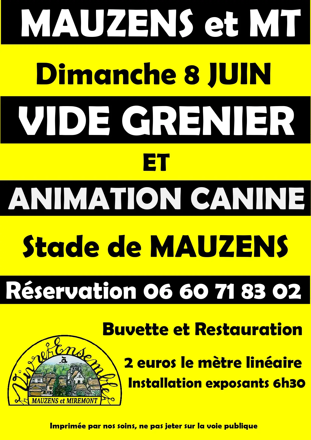 08062025 vide grenier mauzens