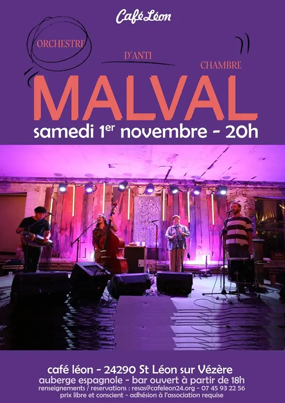 01112025_Concert_Café Léon St Léon sur Vézère