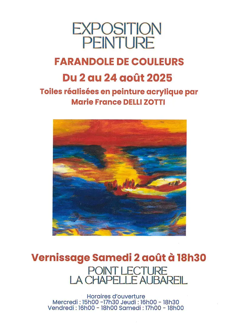 02082025_exposition de peintures_La Chapelle Aubareil