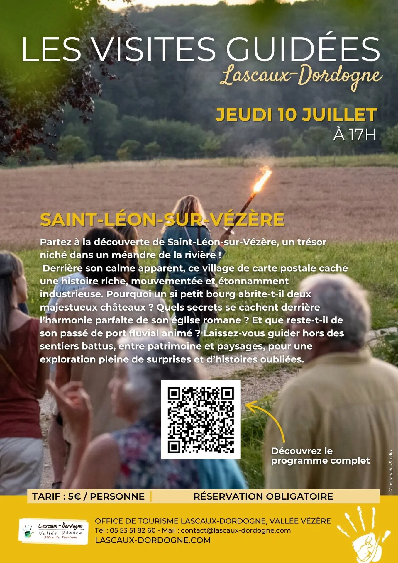 Affiche VG par village - 2025 - ST LEON SUR VEZERE