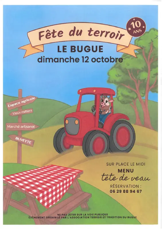 12102025_affiche fête du terroir_Le Bugue