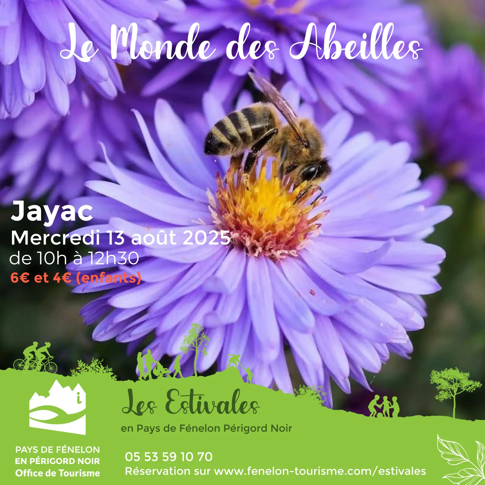 Visuels Estivales 2025 - 13/08 MONDE DES ABEILLES
