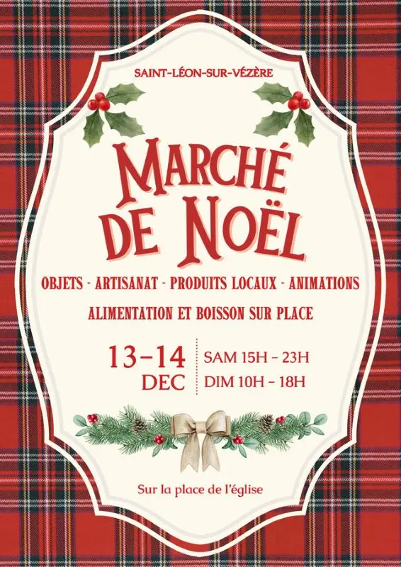 13122025_Marché de Noël_St Léon sur Vézère