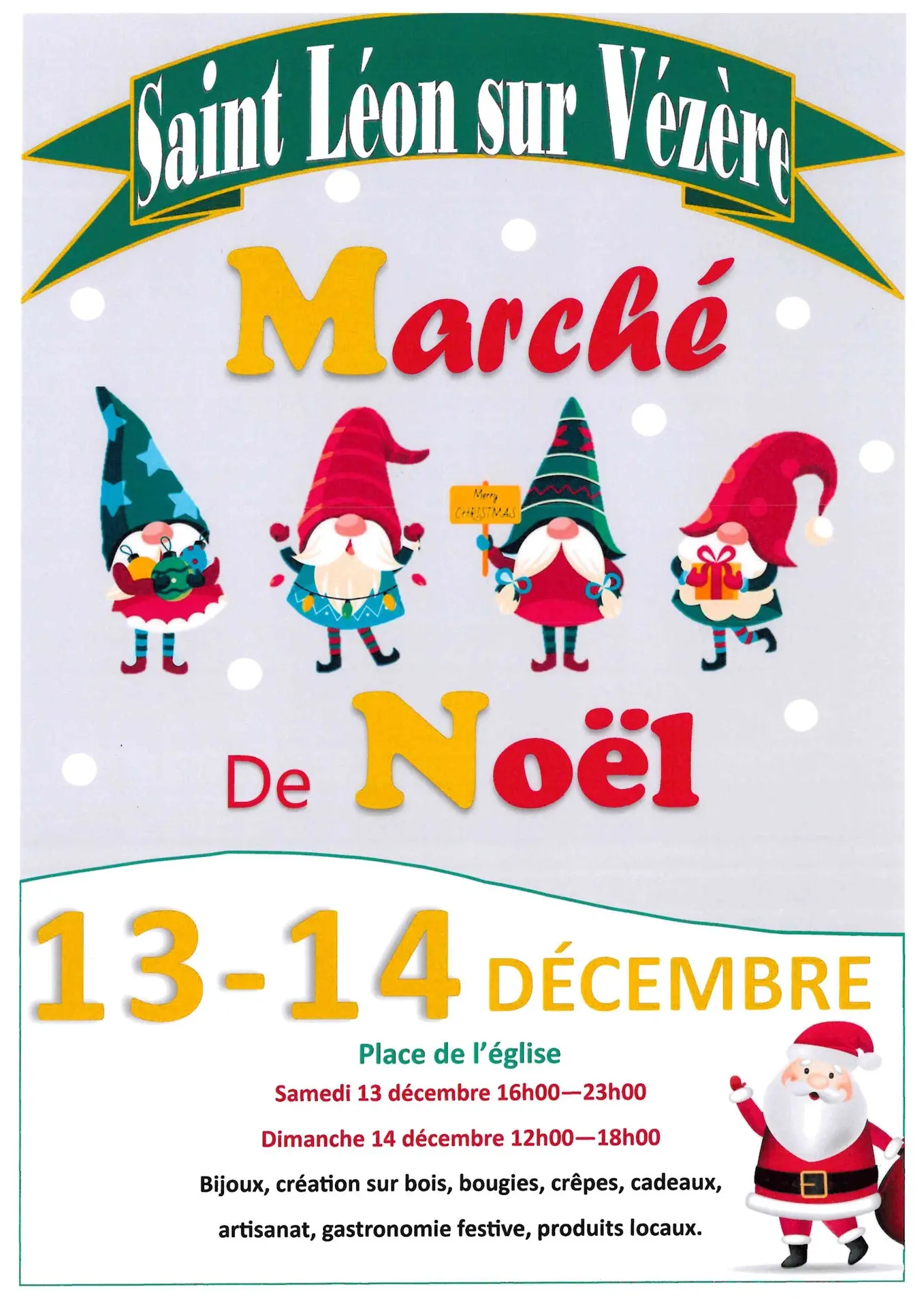 13122025_Marché de Noël_St Léon sur Vézère