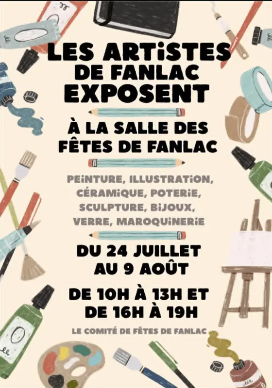 24072026_les artistes de Fanlac exposent