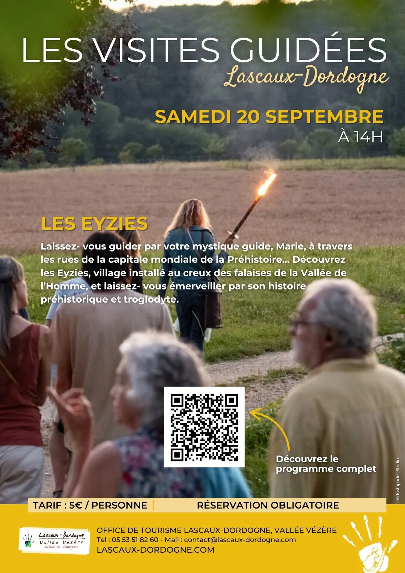 Affiche VG par village à décliner - 2025 - LES EYZIES