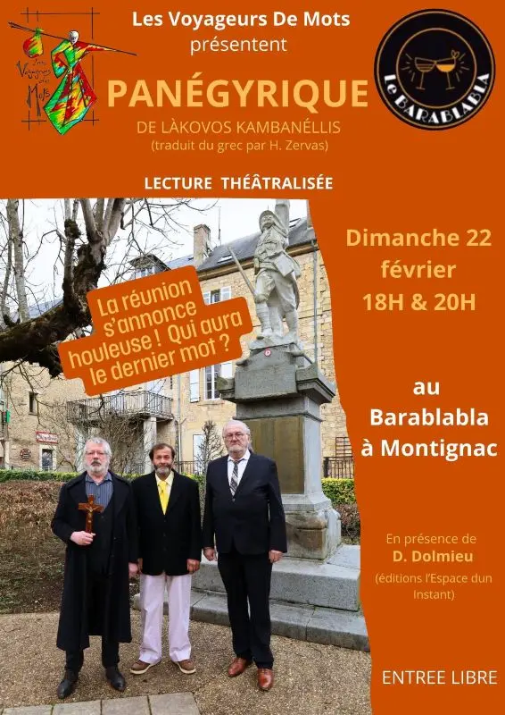 22022026_lecture théâtralisée_Le Barablabla_Montignac