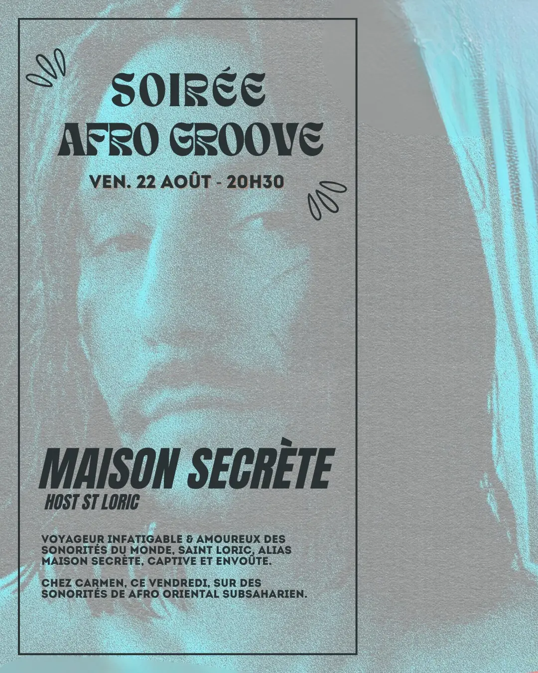 22082025 Soirée apéro groove Chez Carmen St LEON SUR VEZERE