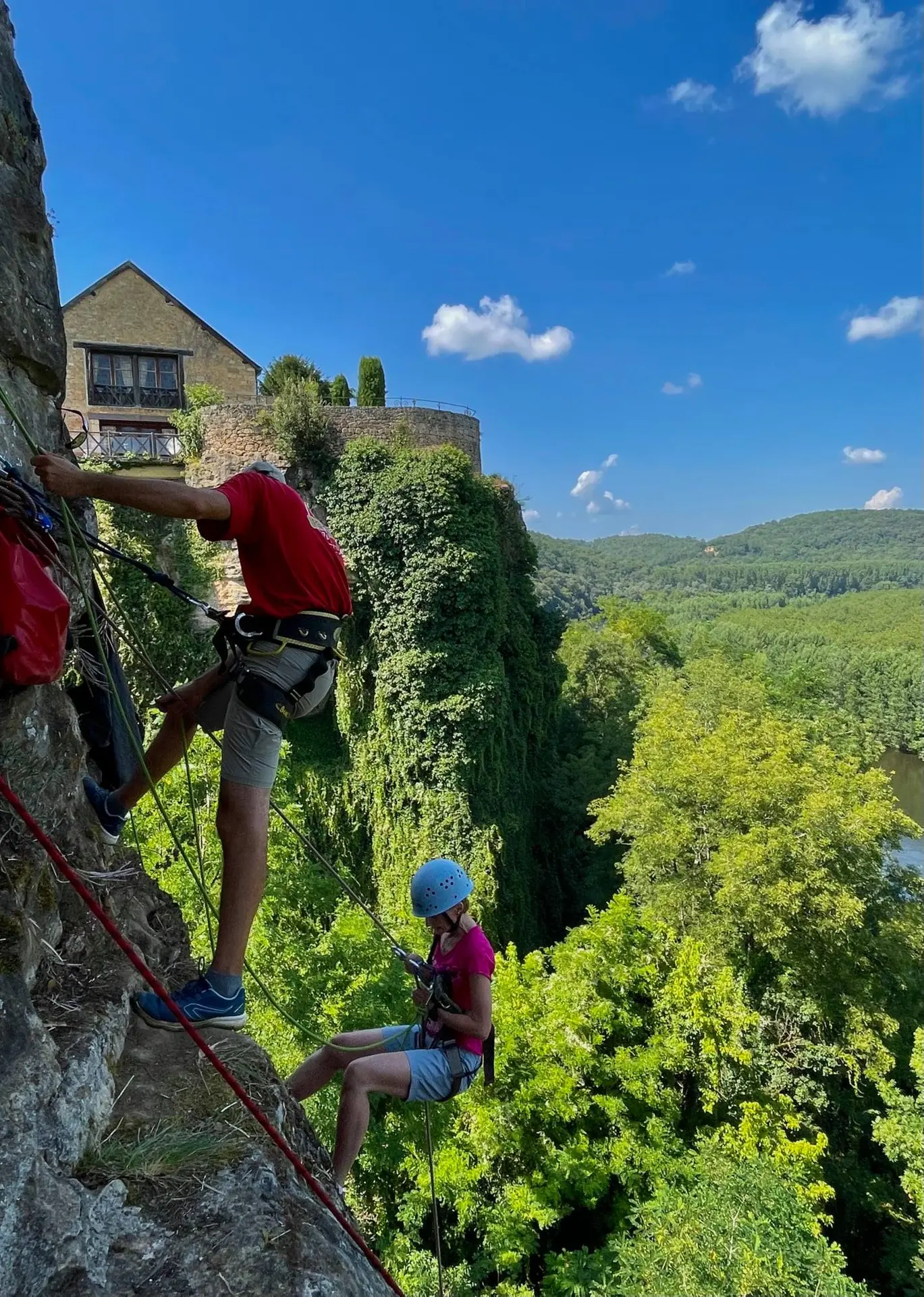 Descente en rappel Montfort