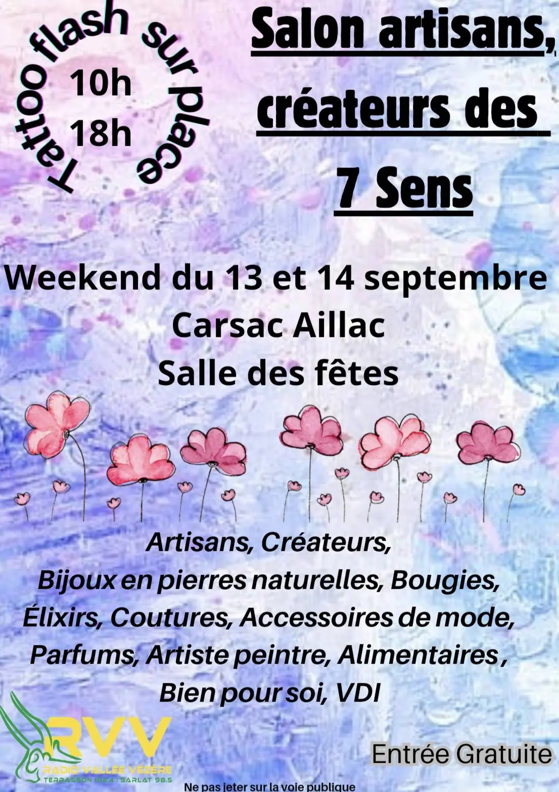 Salon artisans et créateurs des 7 Sens