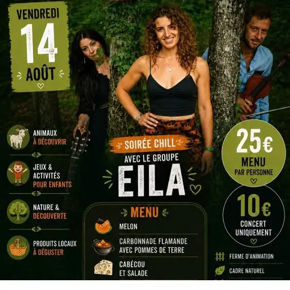 la ferme de léo soirée Chill