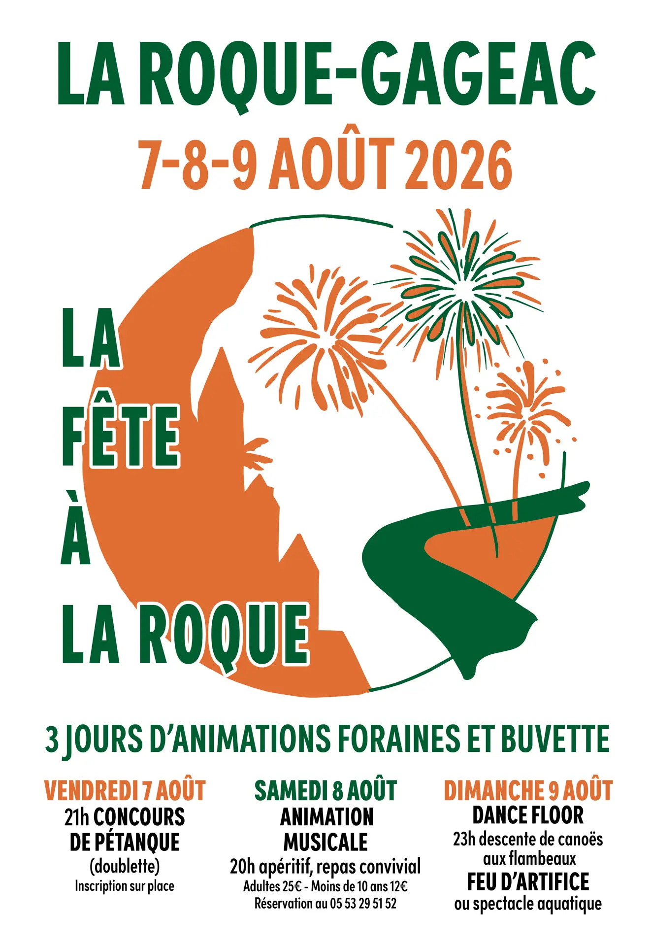 Fete à la Roque Gageac
