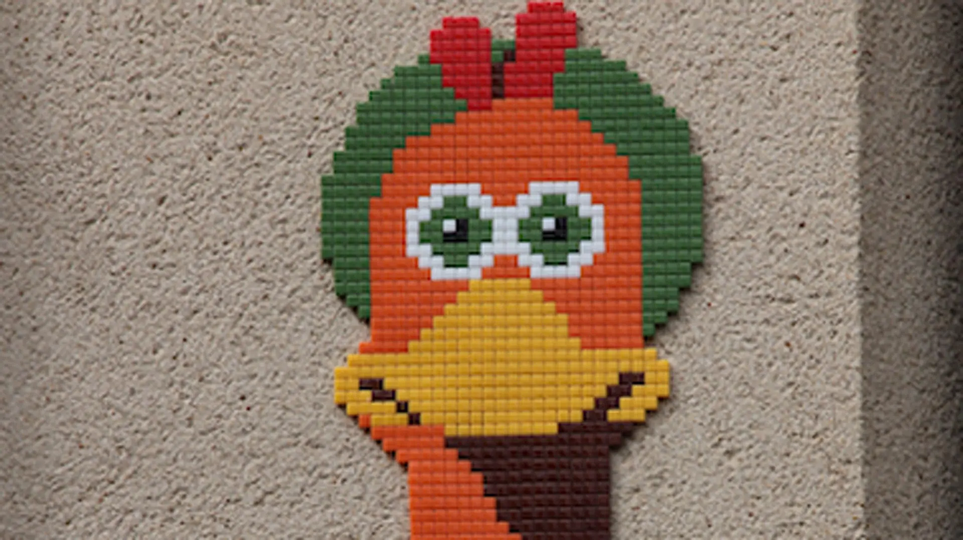 Mosaïque Chicken Run par MifaMosa