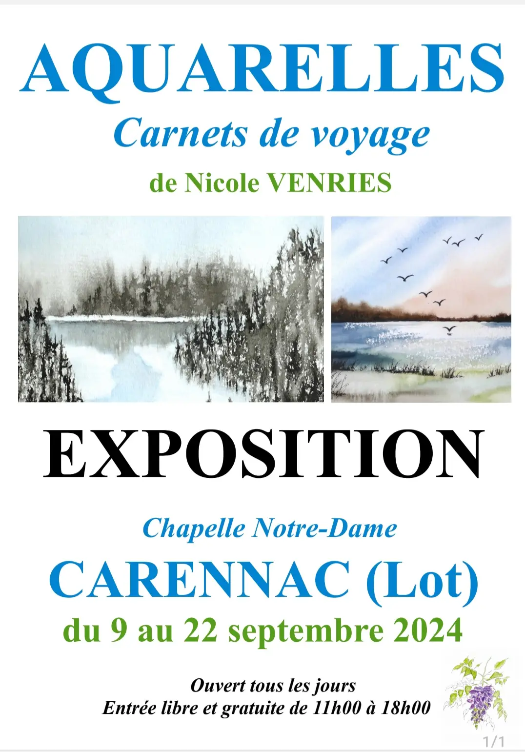Carnets de voyage Nicole Venries