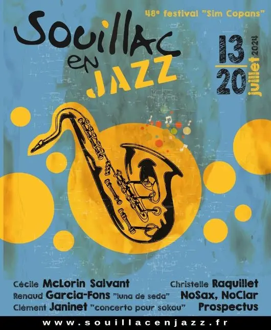 040424 et 060624  - causerie  jazz  -  bibliothèque de souillac