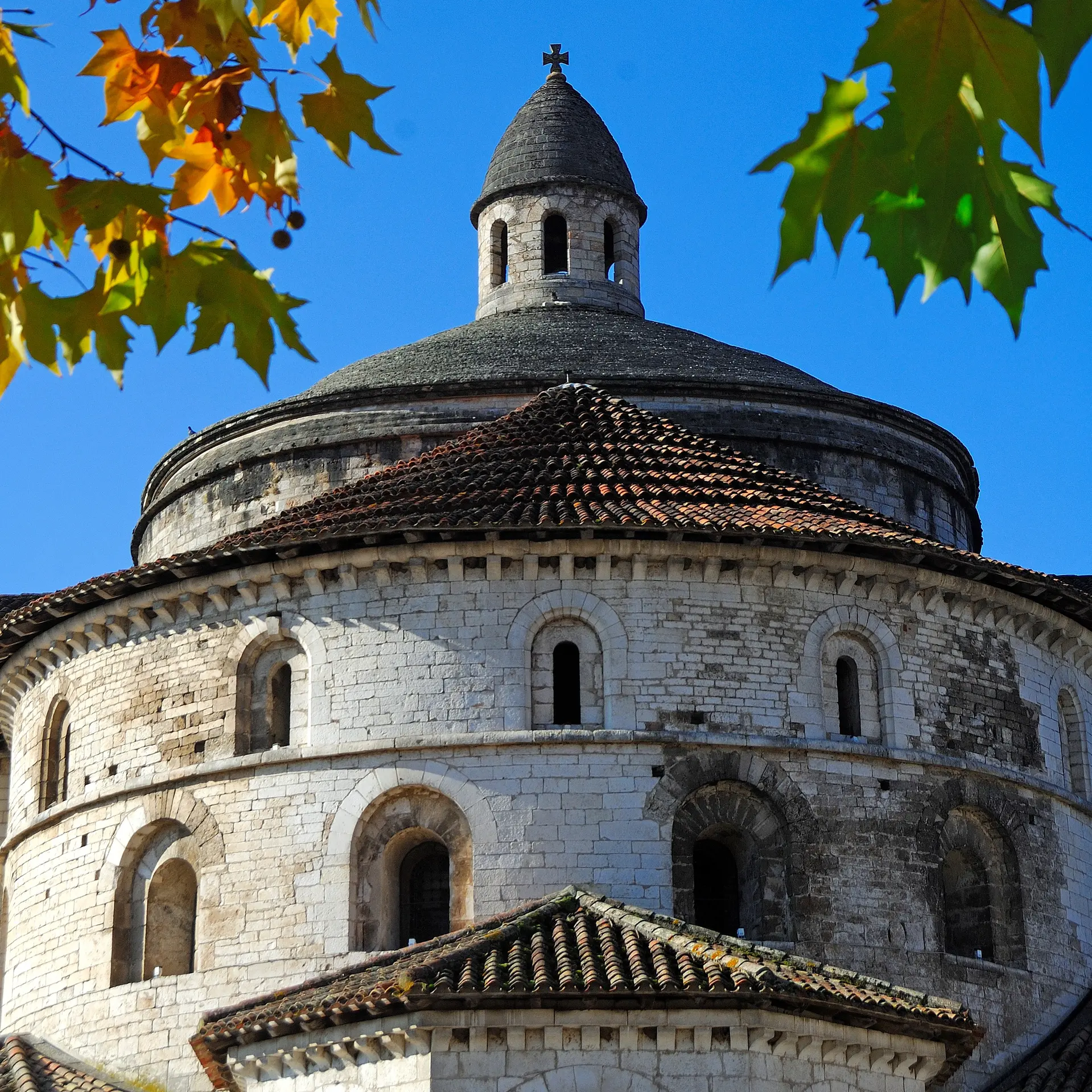 vue abbatiale orgue