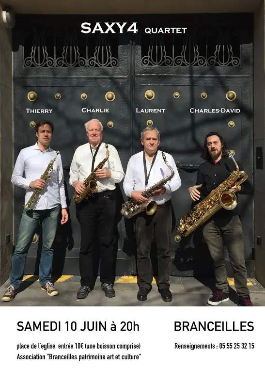 Affiche Saxy4-Branceilles